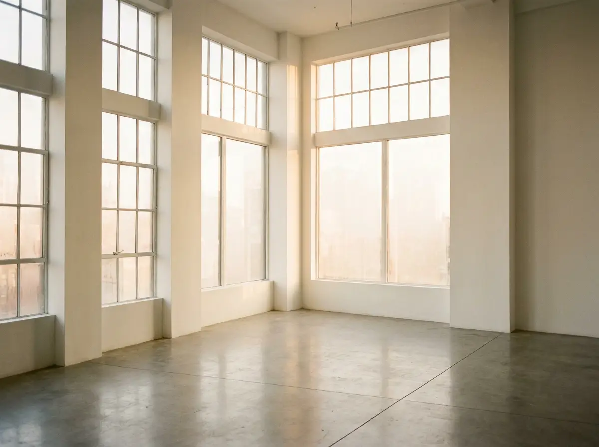 Williamsburg white-box space
